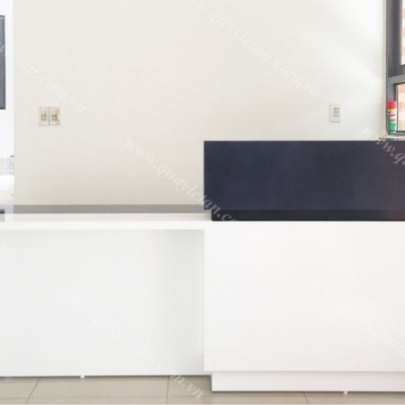 Quầy Lễ Tân Lệch Sơn QLTL S02